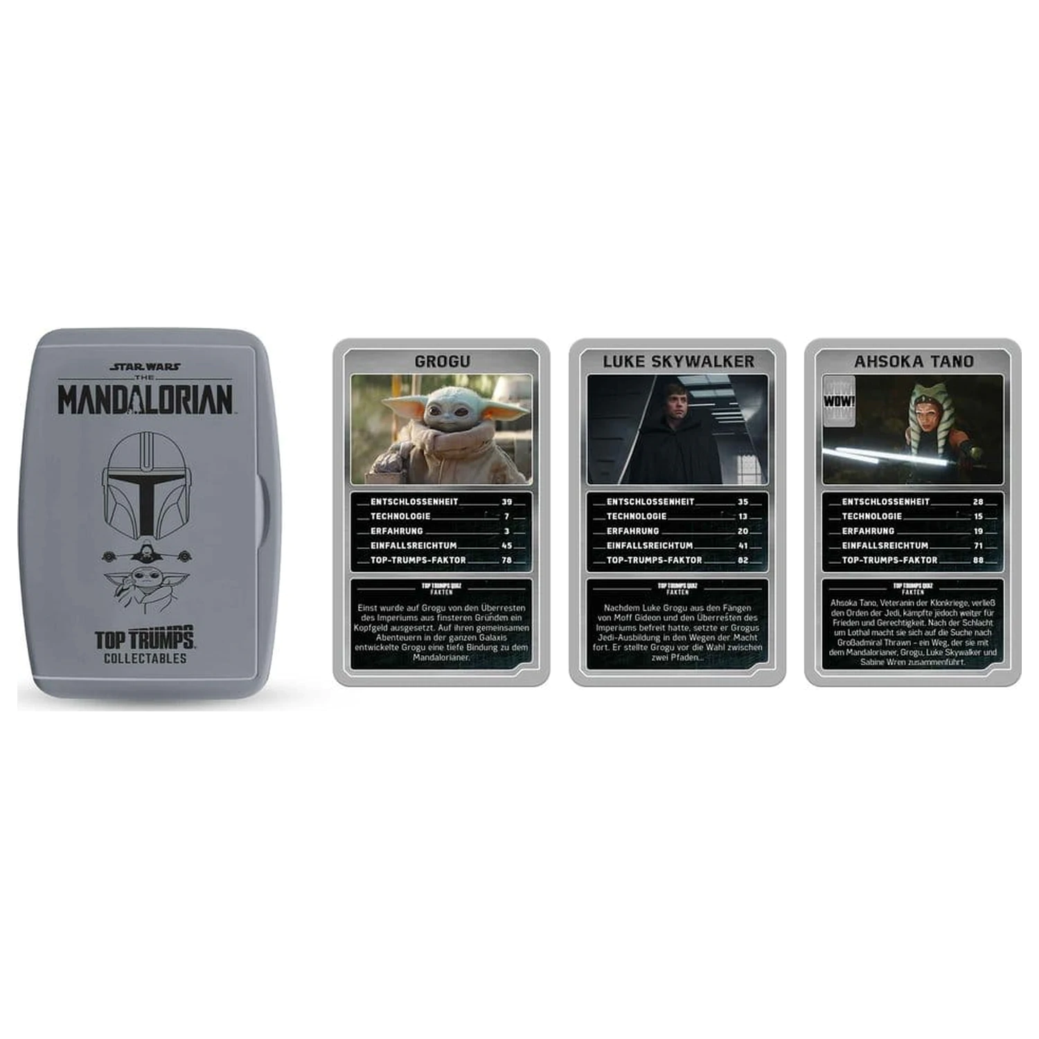 The Mandalorian a Grogu Karetní hra Top Trumps Collectables *německá verze* fotografii produktu