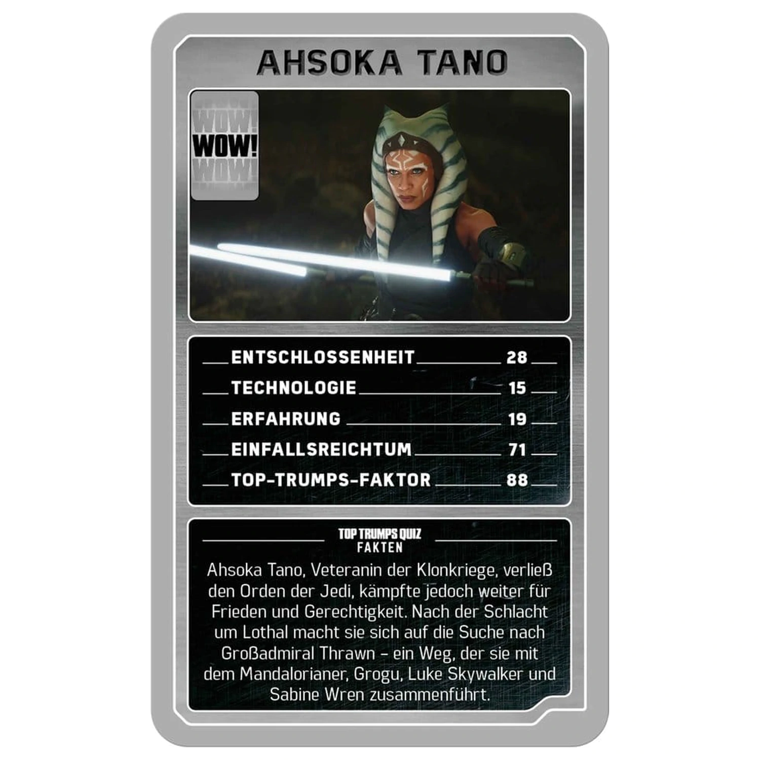 The Mandalorian a Grogu Karetní hra Top Trumps Collectables *německá verze* fotografii produktu