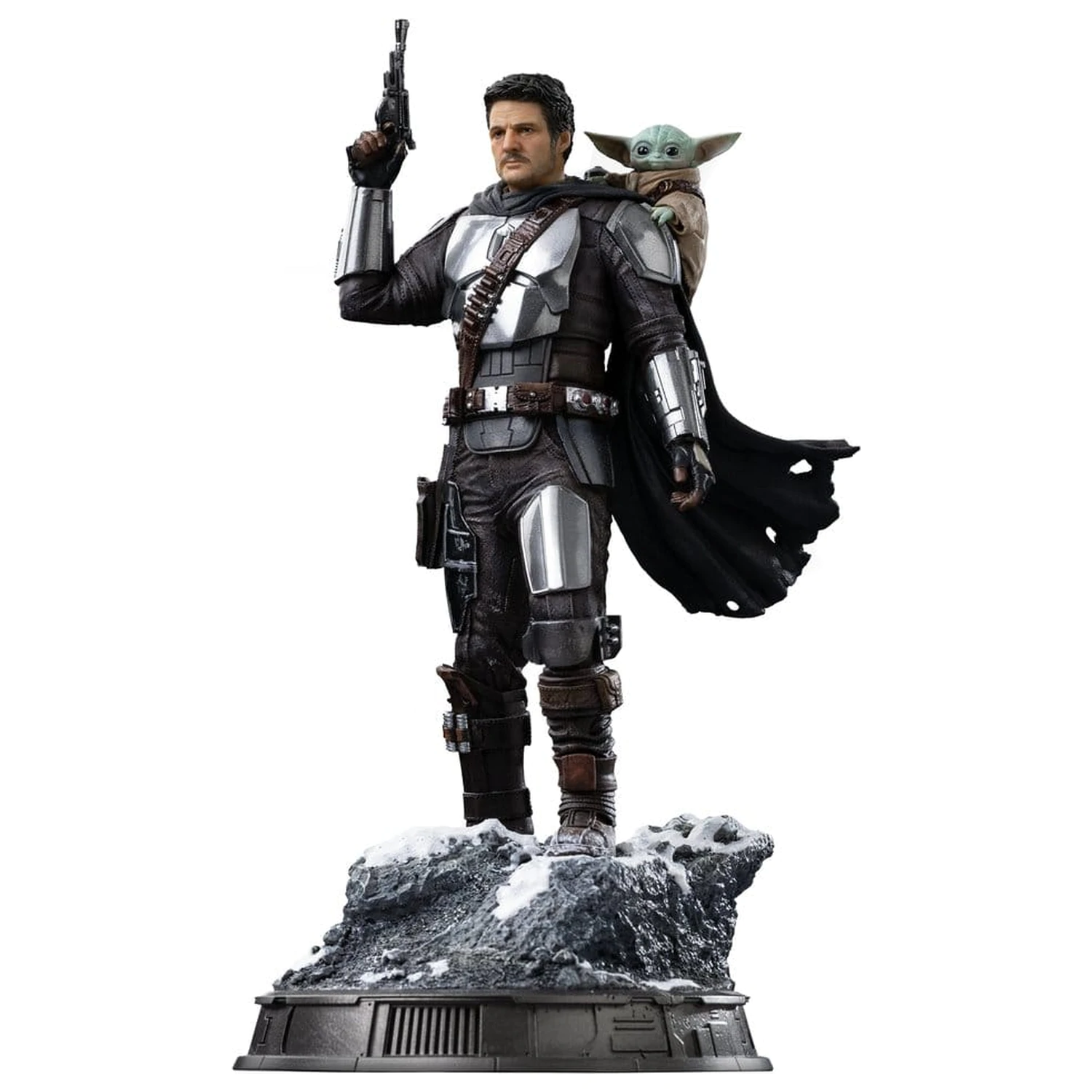 The Mandalorian & Grogu Art Scale socha 1/10 The Mandalorian and Grogu 25 cm fotografii produktu