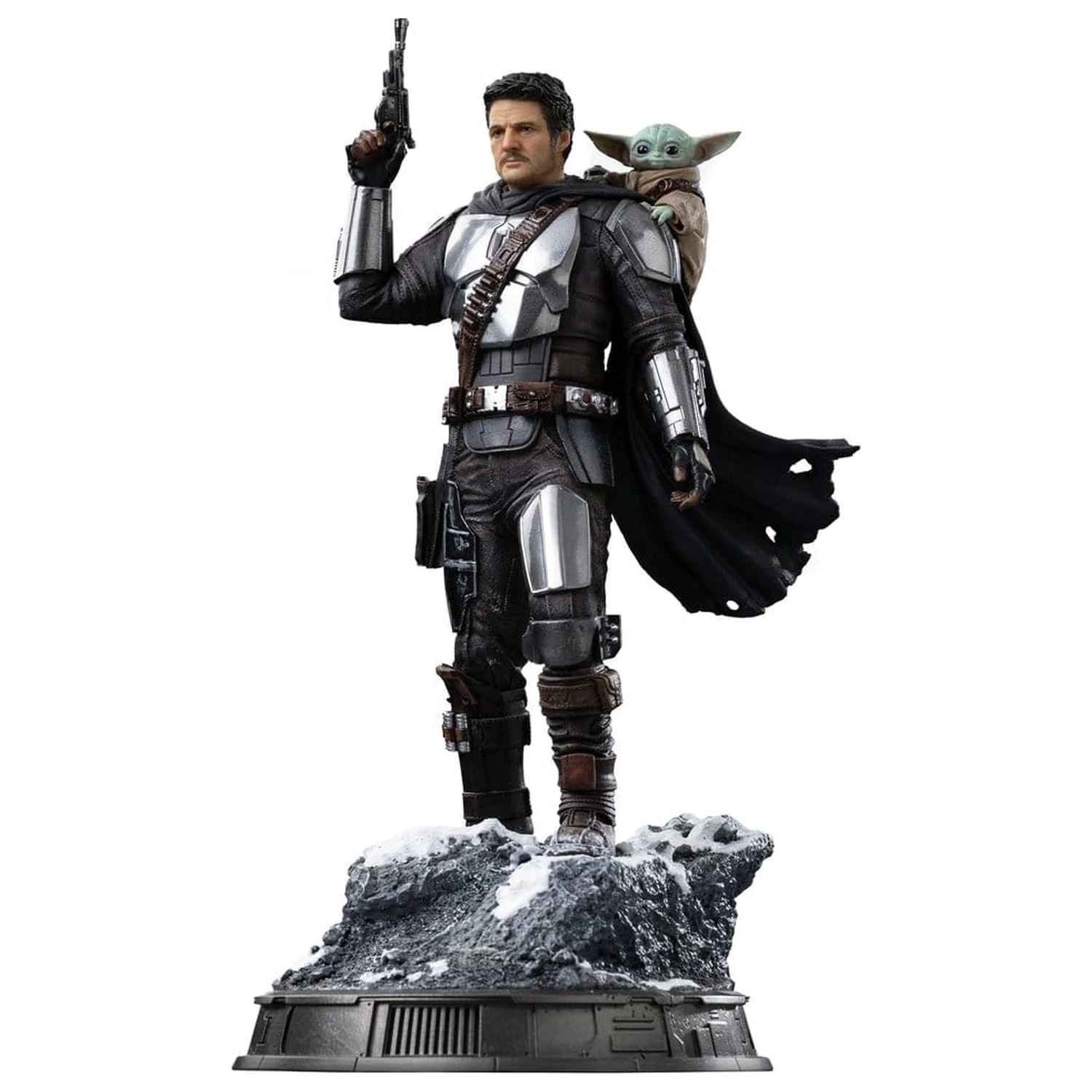 The Mandalorian & Grogu Art Scale socha 1/10 The Mandalorian and Grogu 25 cm fotografii produktu