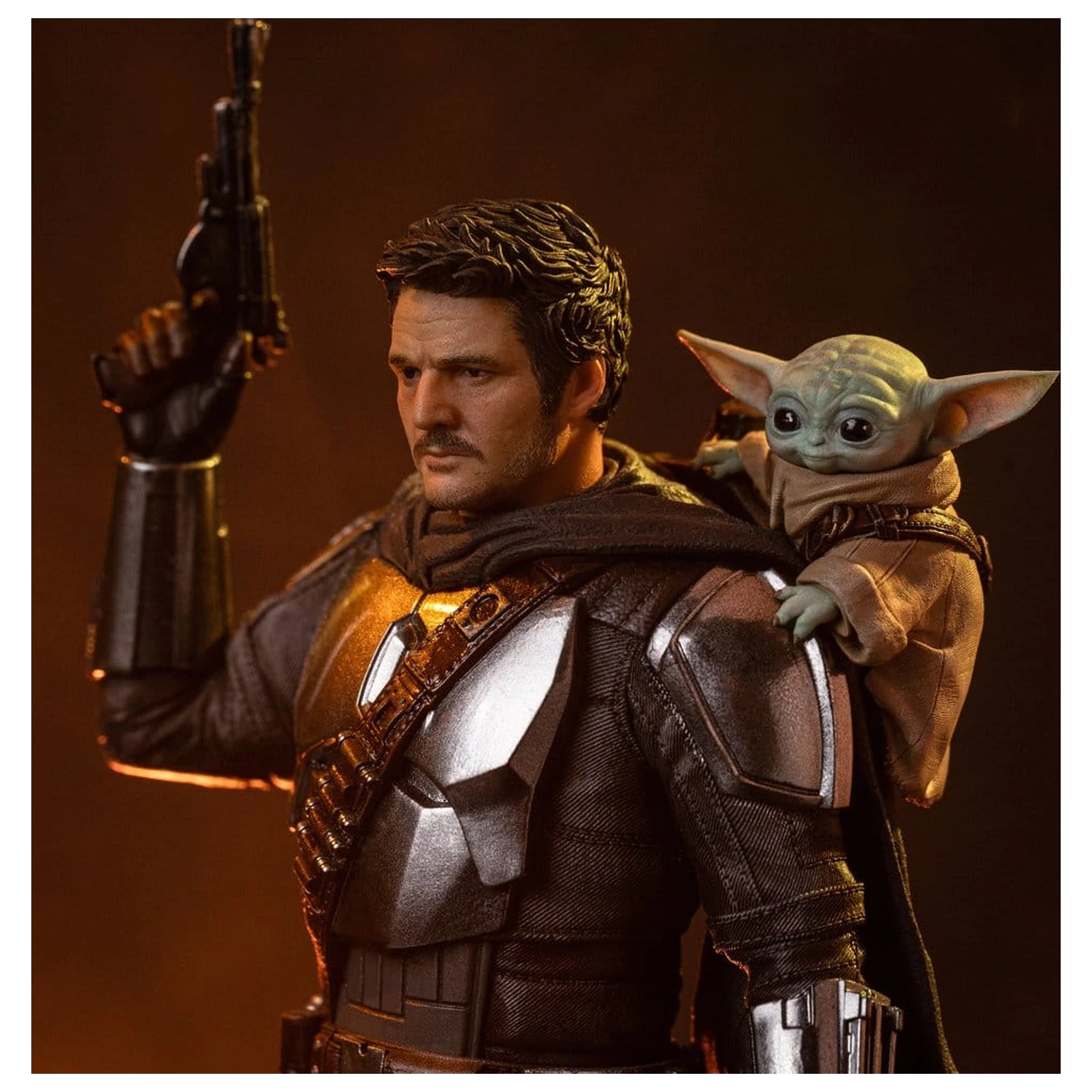 The Mandalorian & Grogu Art Scale socha 1/10 The Mandalorian and Grogu 25 cm fotografii produktu