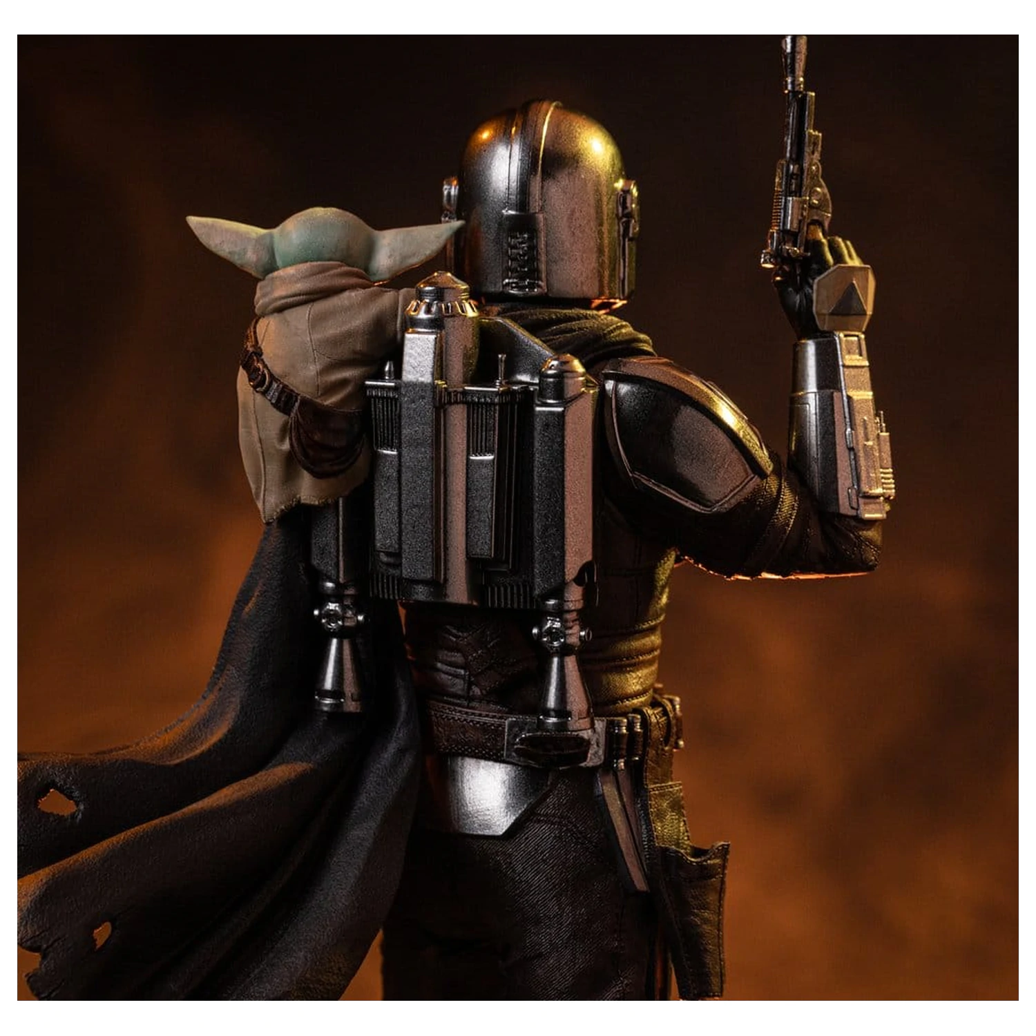 The Mandalorian & Grogu Art Scale socha 1/10 The Mandalorian and Grogu 25 cm fotografii produktu