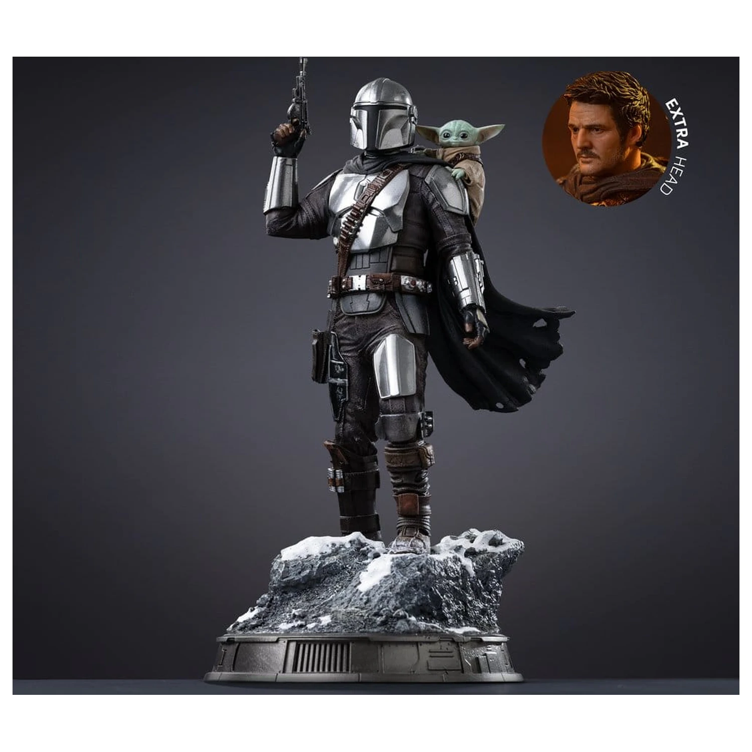The Mandalorian & Grogu Art Scale socha 1/10 The Mandalorian and Grogu 25 cm fotografii produktu