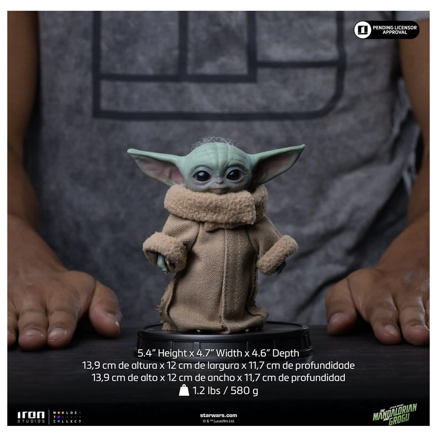 The Mandalorian & Grogu Grogu Collection Socha Grogu Always Curious fotografii produktu