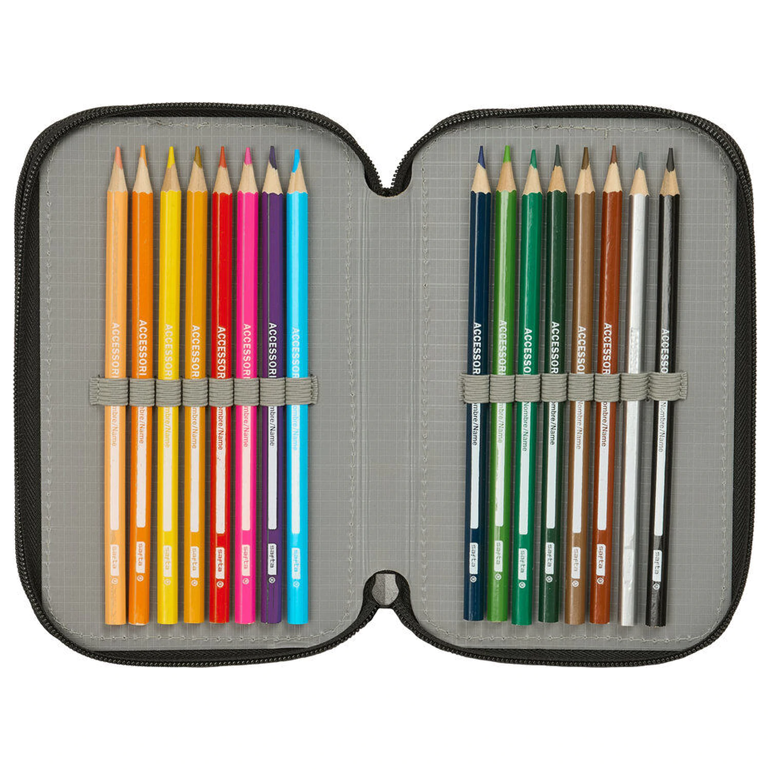 Star Wars Mandalorian & Grogu trojitý penál 37 ks fotografii produktu