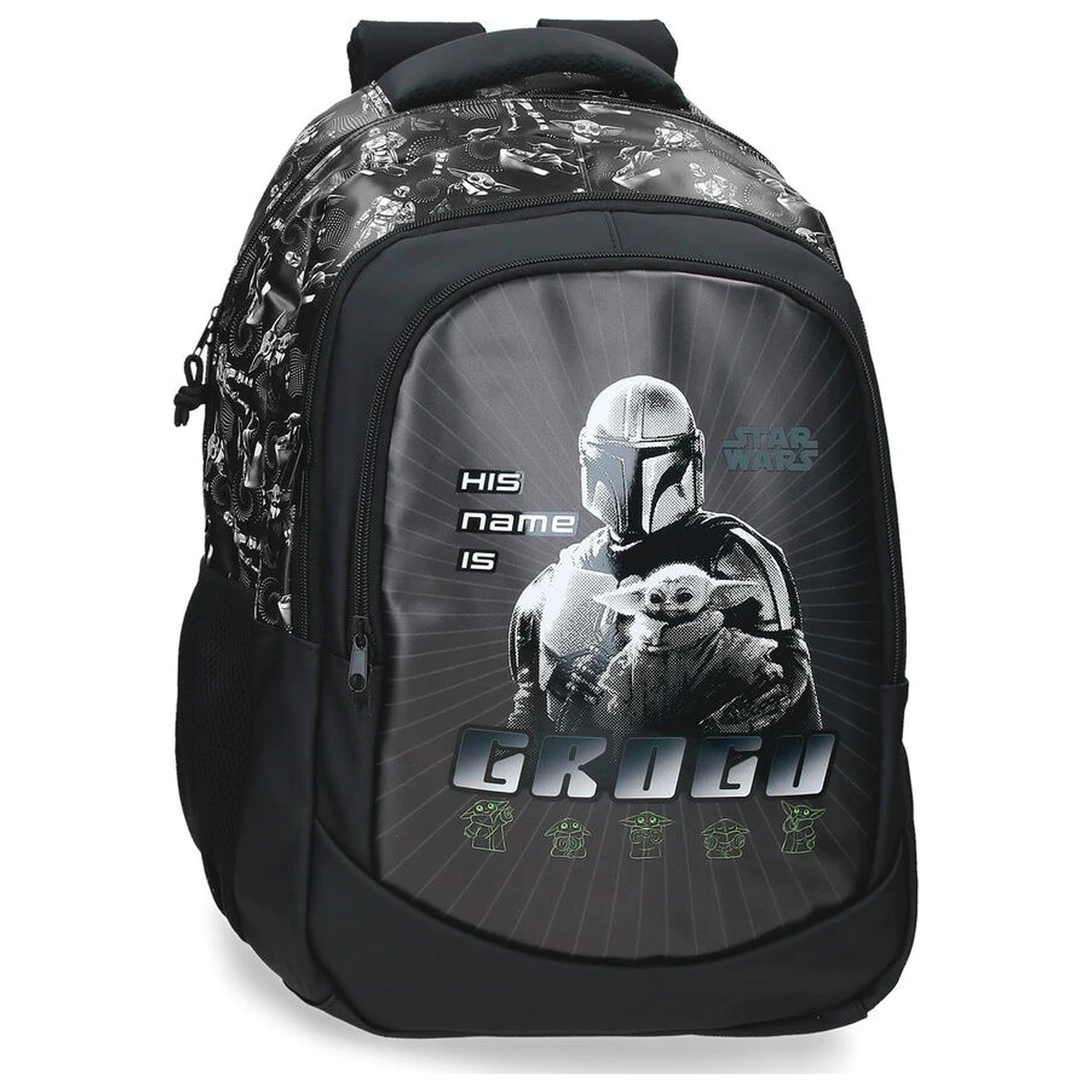 Star Wars Mandalorian Jmenuje se Grogu přizpůsobitelný batoh 46cm fotografii produktu