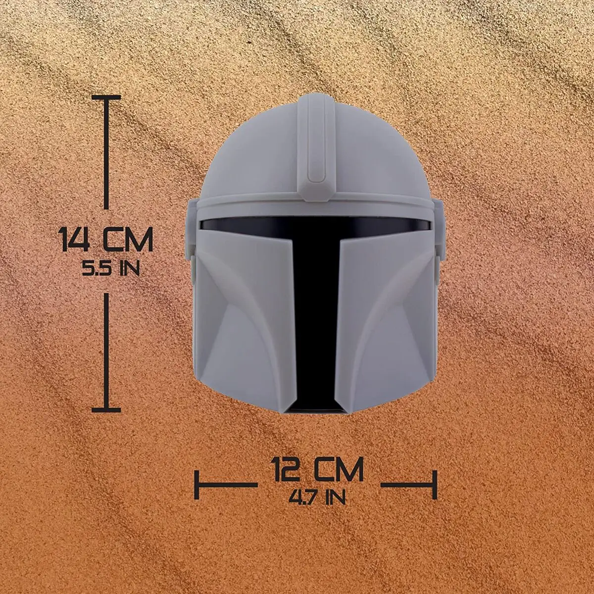 Star Wars: The Mandalorian Světelná helma 14 cm fotografii produktu