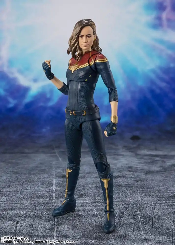 The Marvels S.H. Figuarts akční figurka Captain Marvel 15 cm fotografii produktu