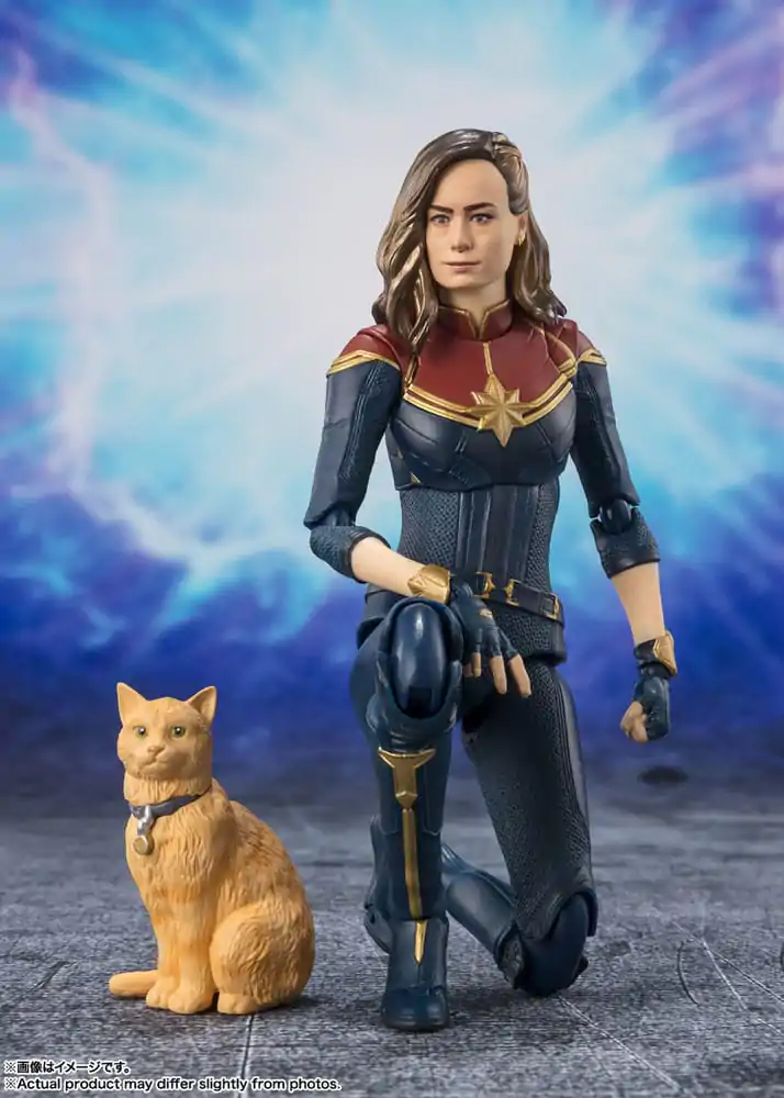 The Marvels S.H. Figuarts akční figurka Captain Marvel 15 cm fotografii produktu