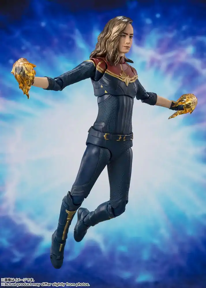 The Marvels S.H. Figuarts akční figurka Captain Marvel 15 cm fotografii produktu