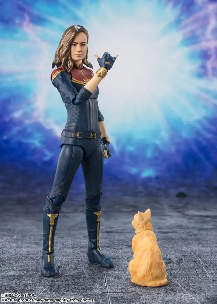 The Marvels S.H. Figuarts akční figurka Captain Marvel 15 cm fotografii produktu