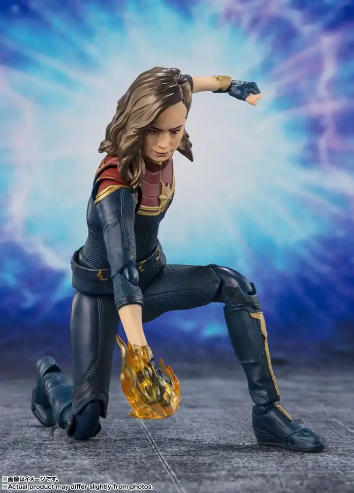 The Marvels S.H. Figuarts akční figurka Captain Marvel 15 cm fotografii produktu