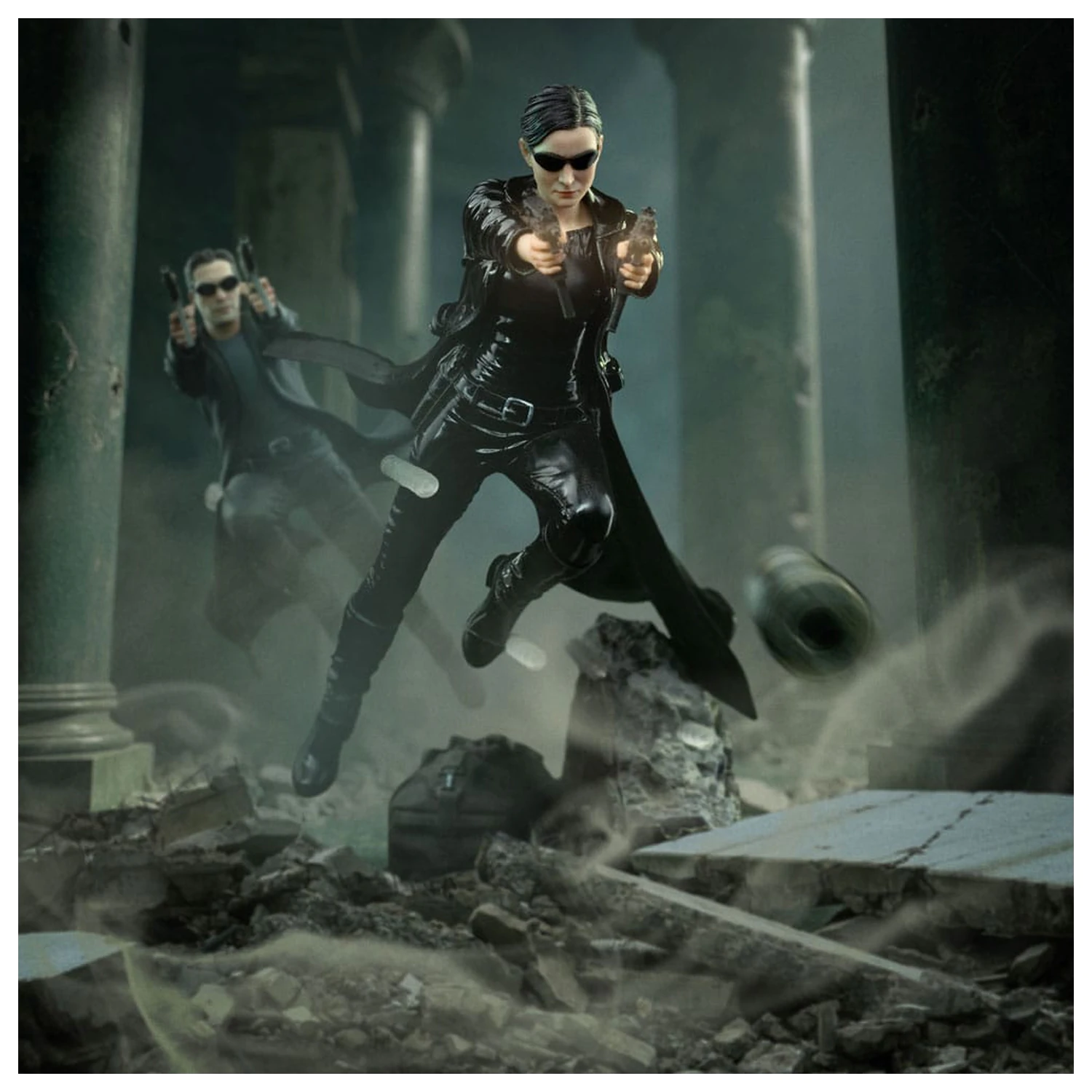 The Matrix Art Měřítko Socha 1/10 Trinity 22 cm fotografii produktu