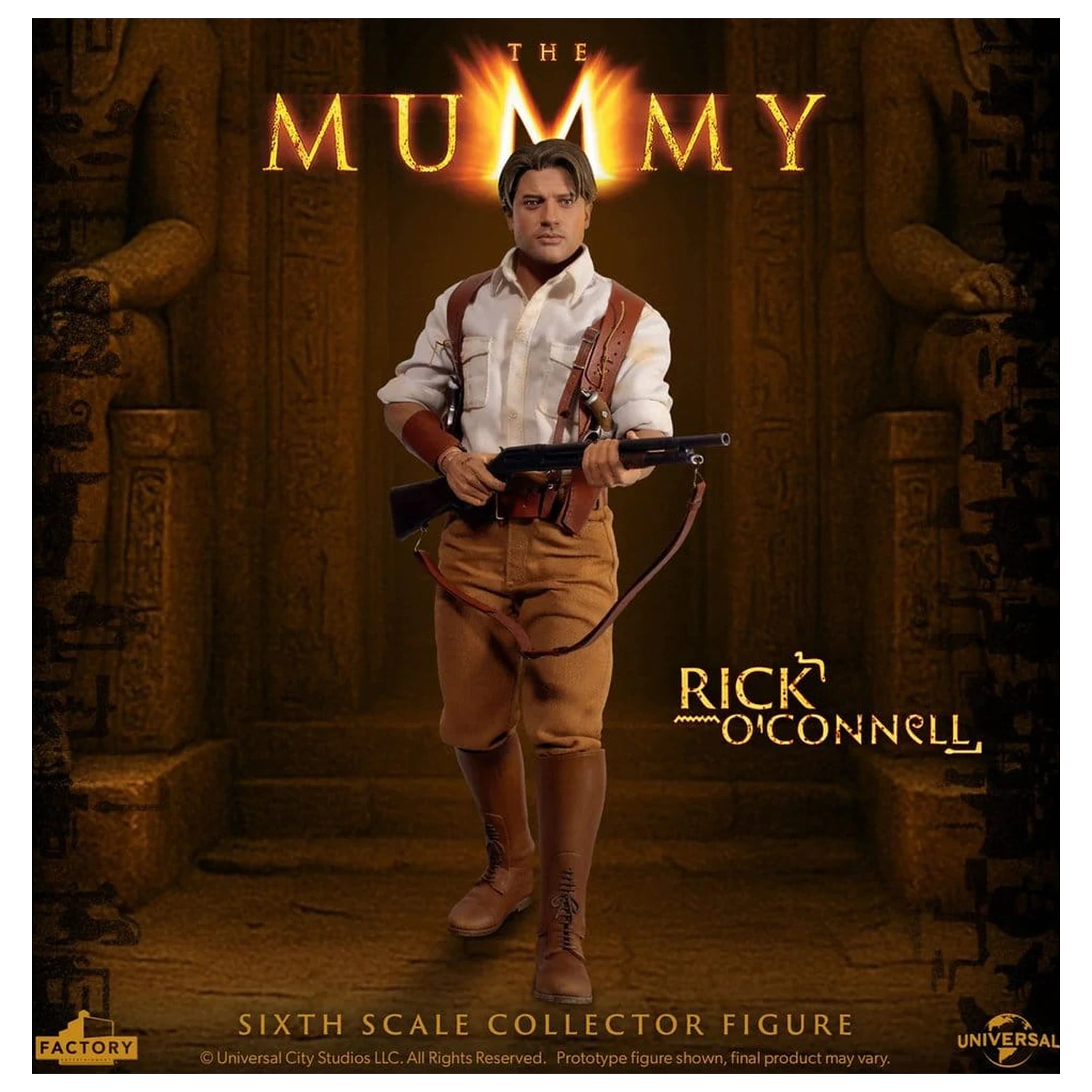 The Mummy akční figurka 1/6 Rick O’Connell 30 cm fotografii produktu