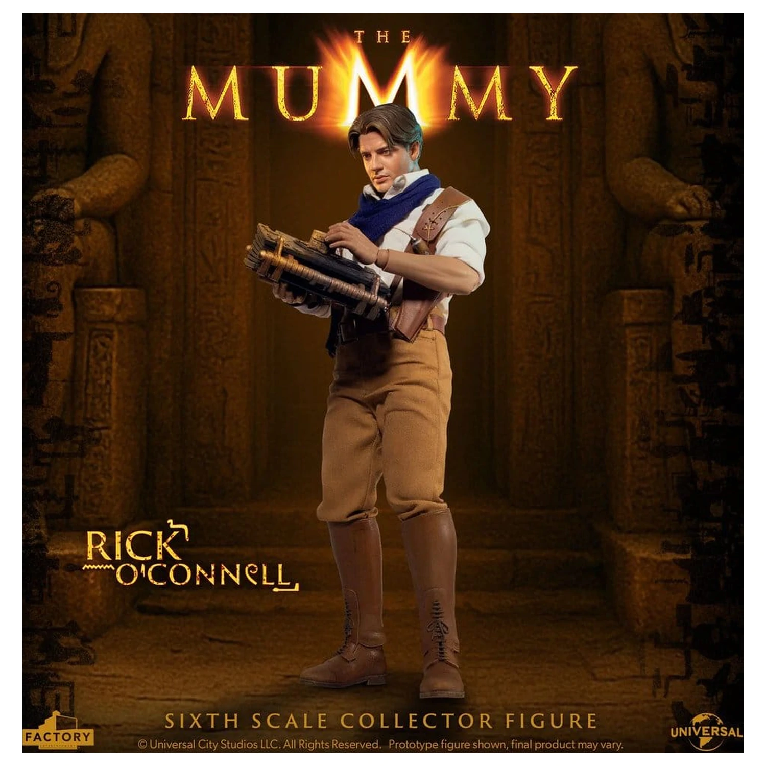 The Mummy akční figurka 1/6 Rick O’Connell 30 cm fotografii produktu