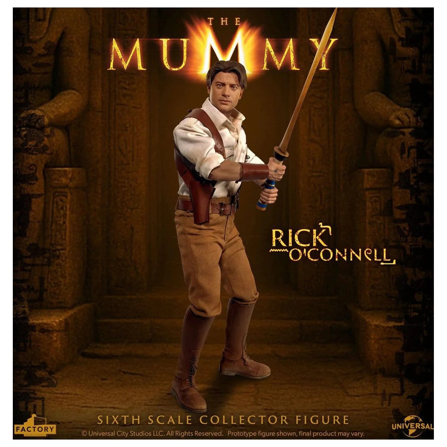 The Mummy akční figurka 1/6 Rick O’Connell 30 cm fotografii produktu