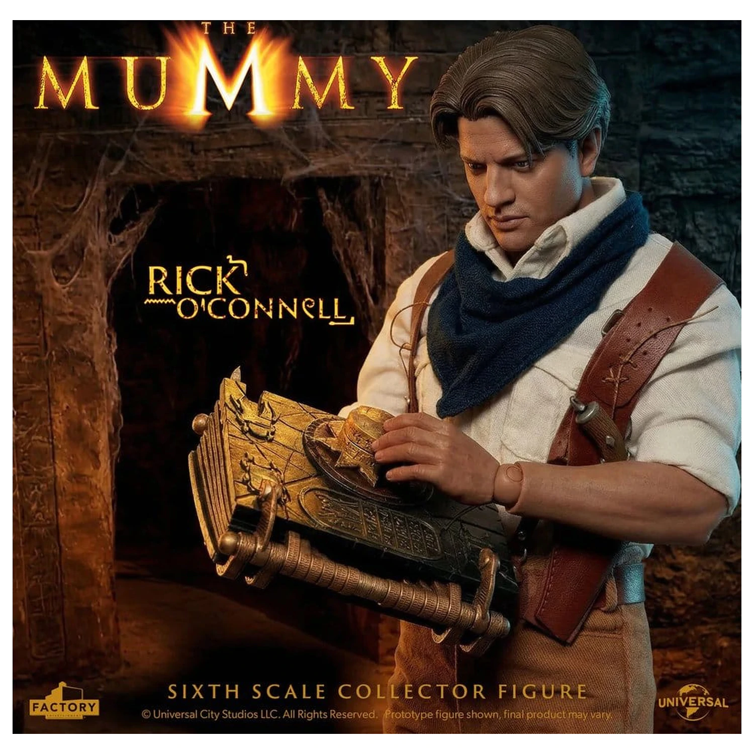 The Mummy akční figurka 1/6 Rick O’Connell 30 cm fotografii produktu