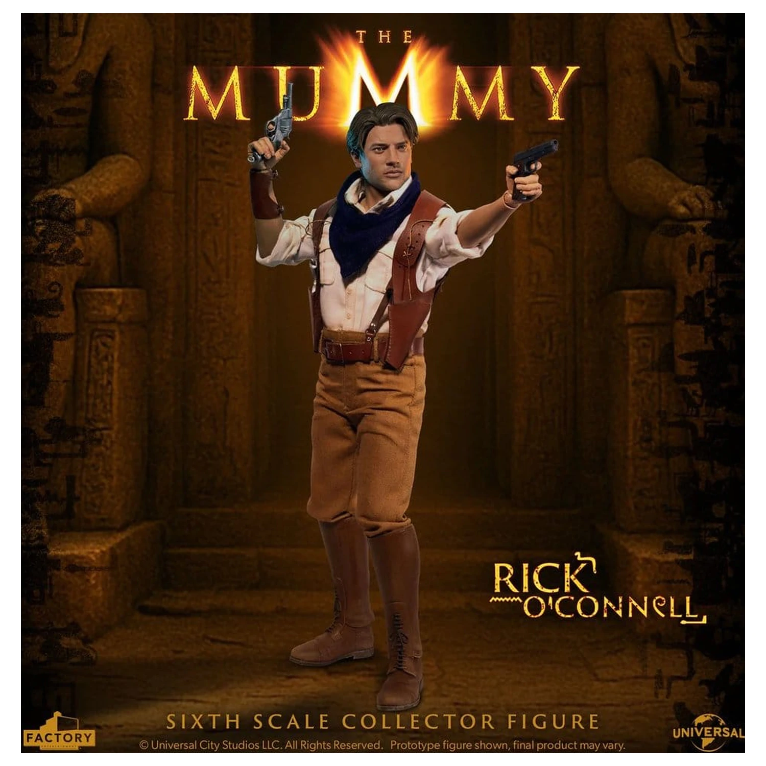 The Mummy akční figurka 1/6 Rick O’Connell 30 cm fotografii produktu