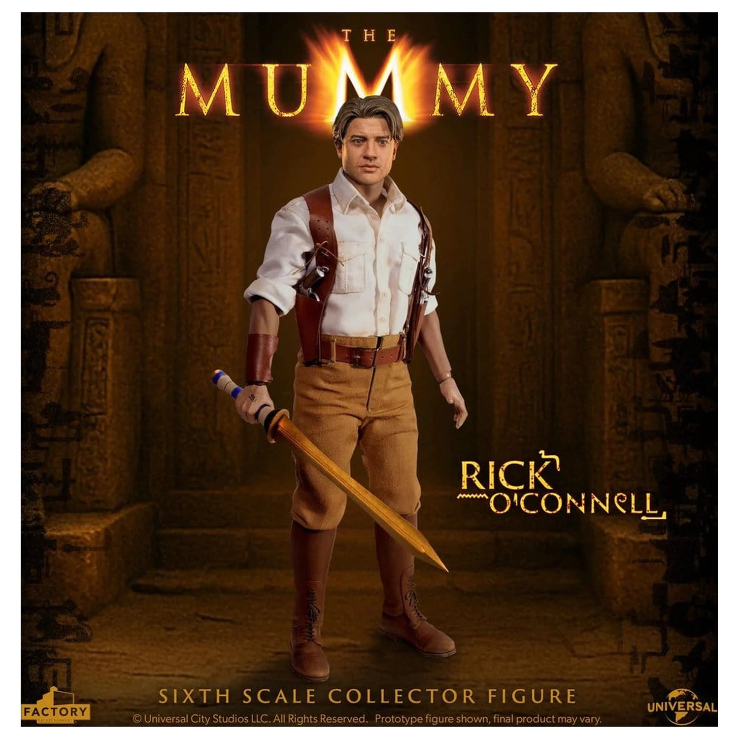 The Mummy akční figurka 1/6 Rick O’Connell 30 cm fotografii produktu