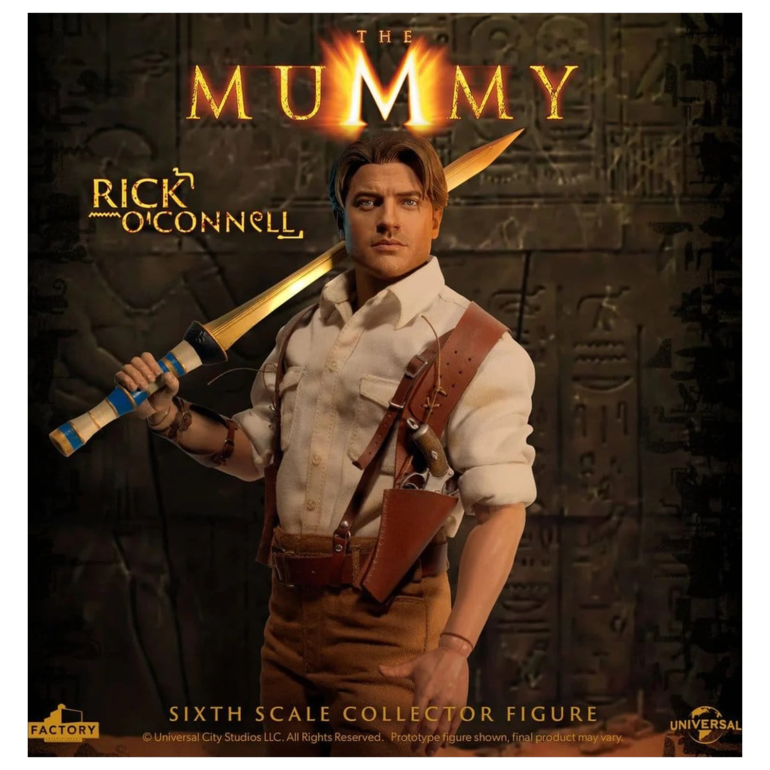 The Mummy akční figurka 1/6 Rick O’Connell 30 cm fotografii produktu