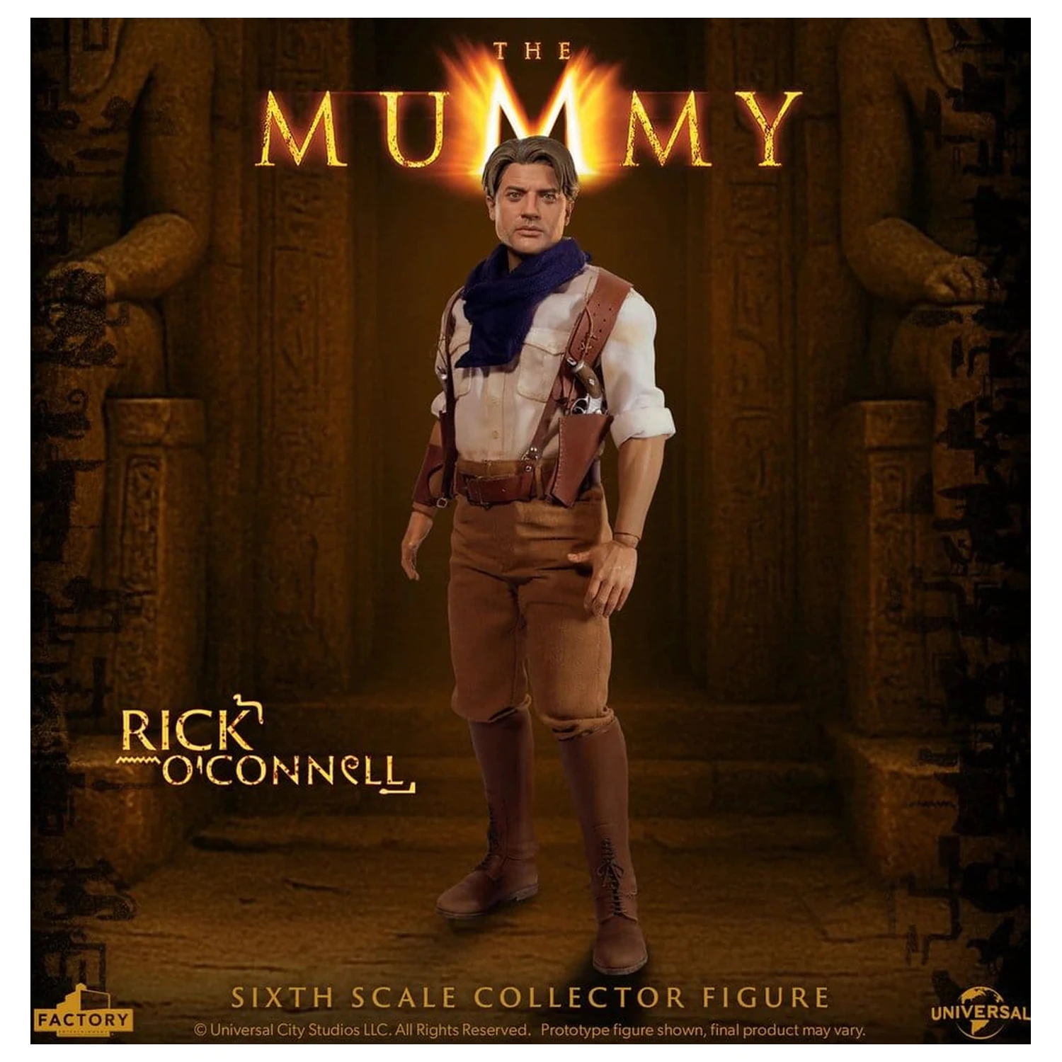 The Mummy akční figurka 1/6 Rick O’Connell 30 cm fotografii produktu