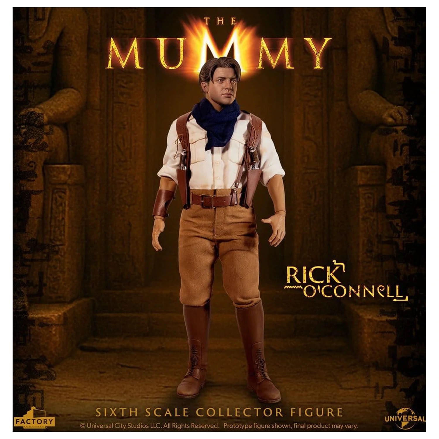 The Mummy akční figurka 1/6 Rick O’Connell 30 cm fotografii produktu