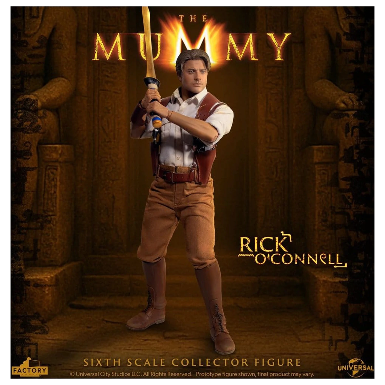 The Mummy akční figurka 1/6 Rick O’Connell 30 cm fotografii produktu