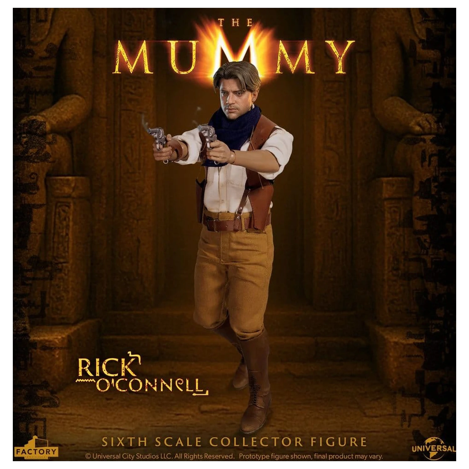 The Mummy akční figurka 1/6 Rick O’Connell 30 cm fotografii produktu