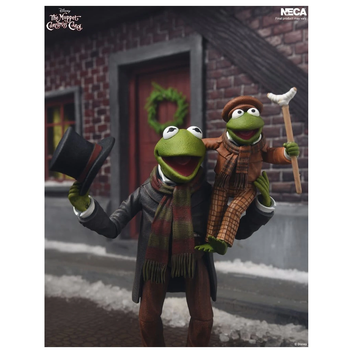 The Muppet Christmas Carol Ultimate akční figurky 2-Pack Kermit as Bob Cratchit & Robin as Tiny Tim 18 cm fotografii produktu