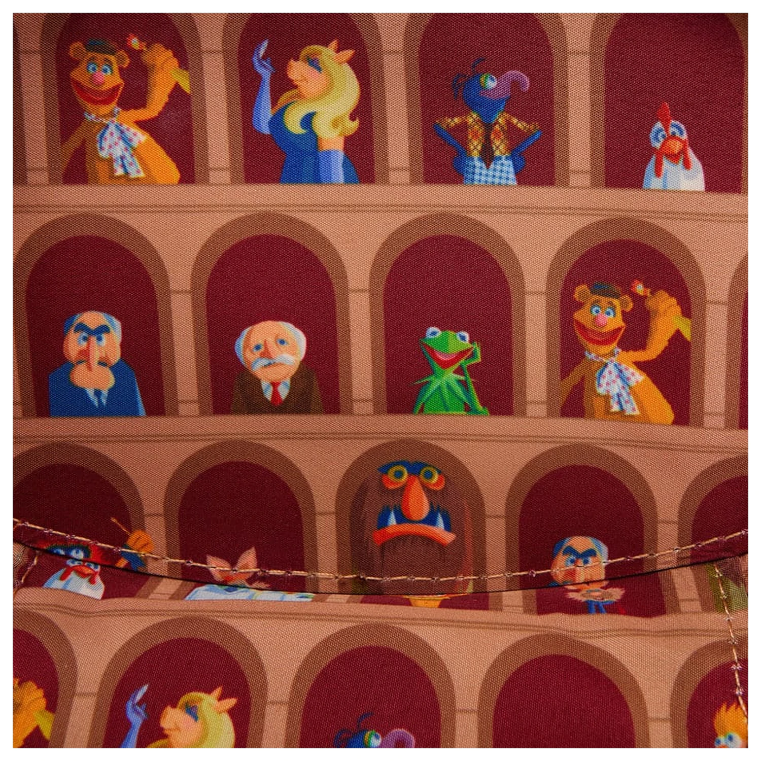 The Muppet Show by Loungefly Crossbody taška s horní rukojetí fotografii produktu