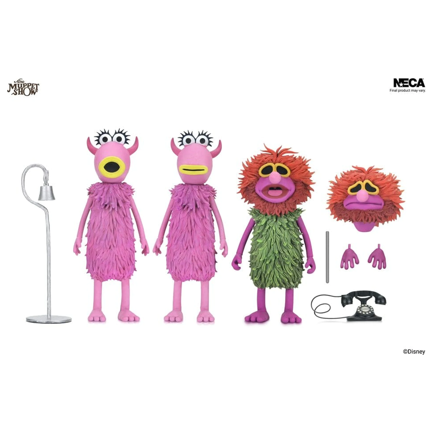 The Muppet Show Ultimate akční figurky 3-Pack Mahna Mahna and The Snowths 18 cm fotografii produktu