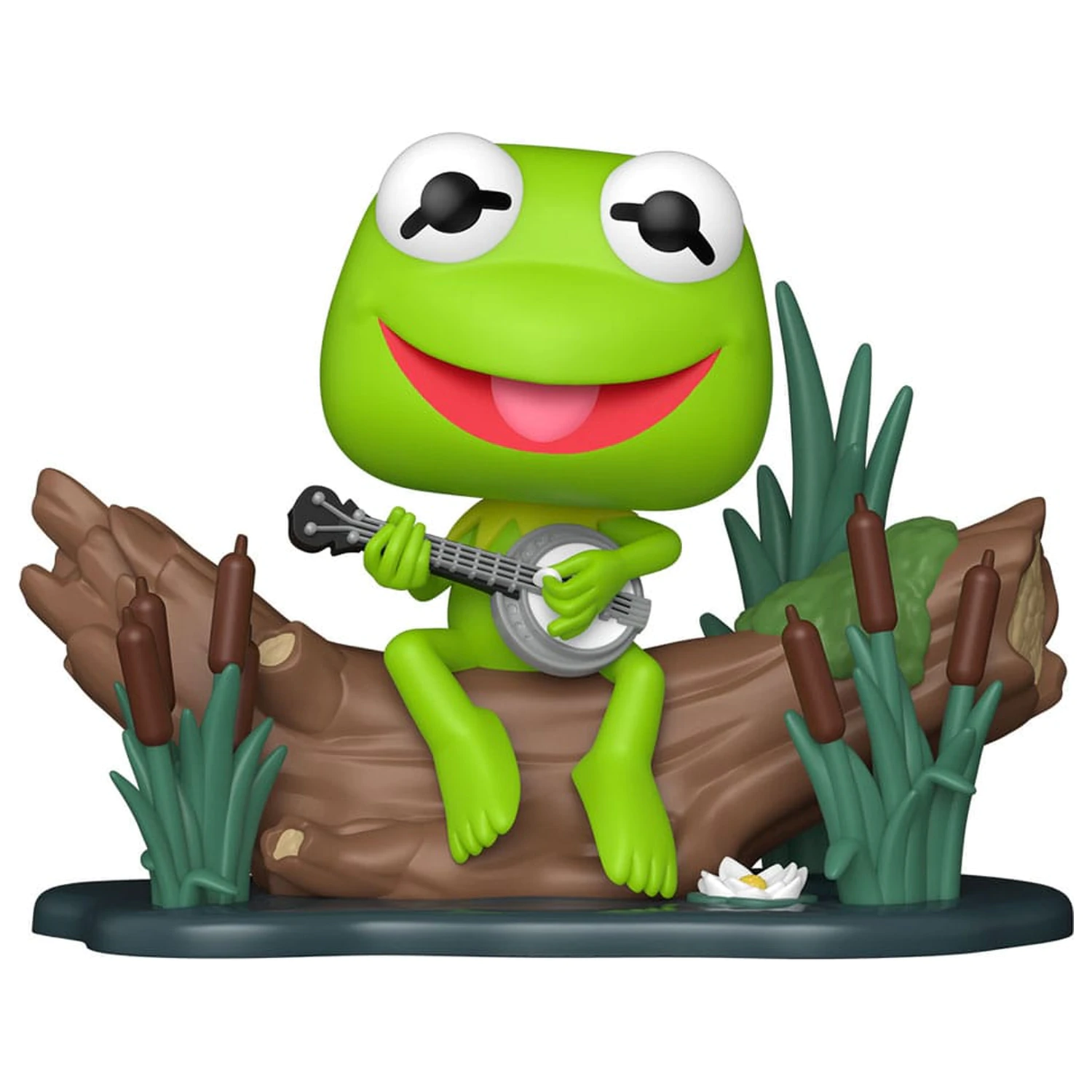 The Muppets Funko POP! Deluxe vinylová figurka Kermit with Banjo 9 cm fotografii produktu