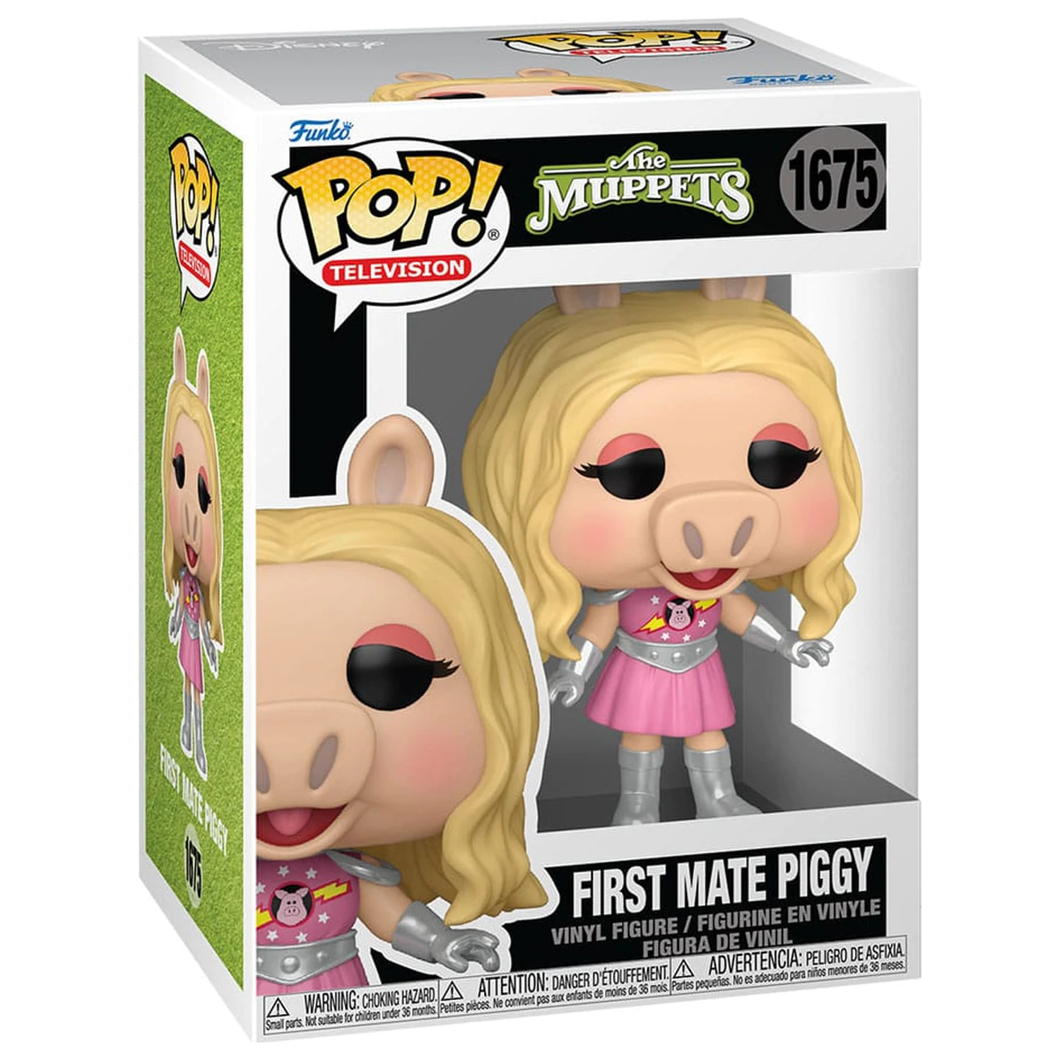 The Muppets Funko POP! Television Vinyl Figurka First Mate Piggy 9 cm fotografii produktu