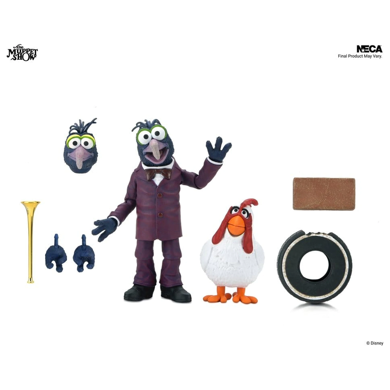 The Muppets Ultimate akční figurka Gonzo with Camilla 18 cm fotografii produktu