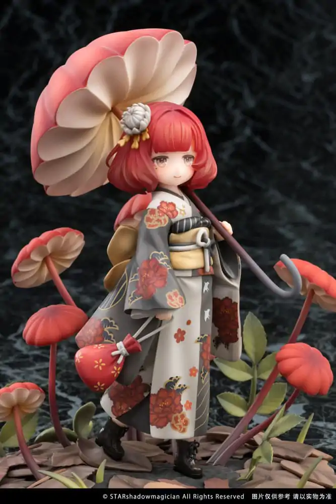 The Mushroom Girls PVC Socha 1/1 No.6 Marasmius Haematocephalus 23 cm fotografii produktu