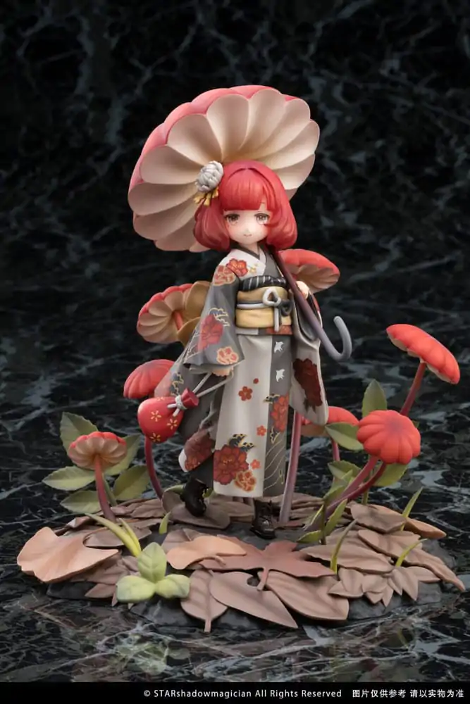 The Mushroom Girls PVC Socha 1/1 No.6 Marasmius Haematocephalus 23 cm fotografii produktu