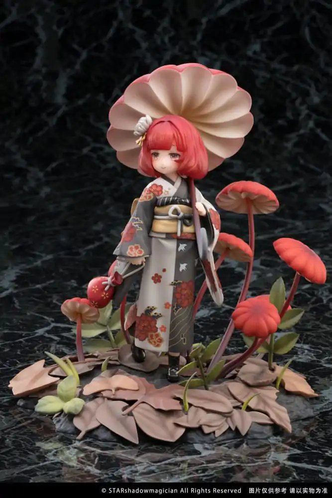 The Mushroom Girls PVC Socha 1/1 No.6 Marasmius Haematocephalus 23 cm fotografii produktu