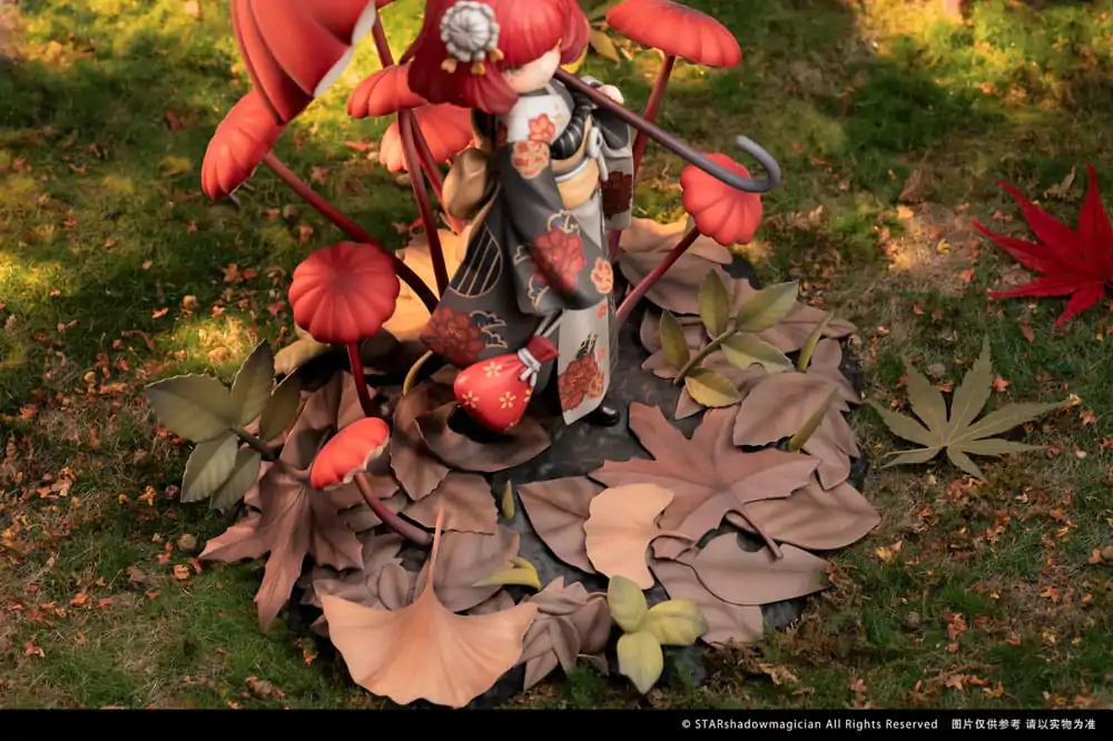 The Mushroom Girls PVC Socha 1/1 No.6 Marasmius Haematocephalus 23 cm fotografii produktu