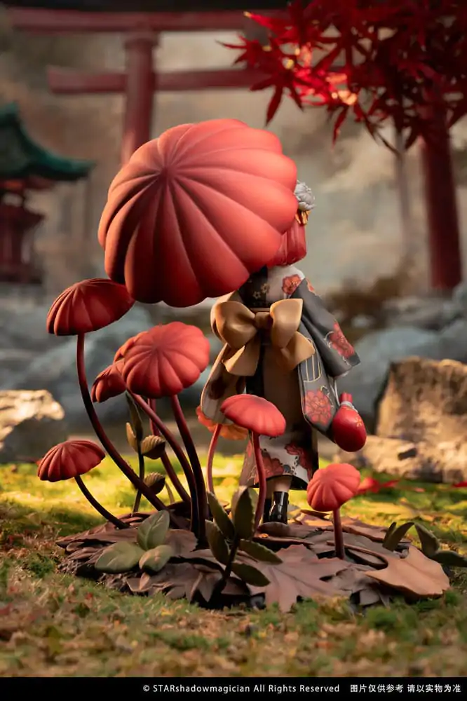 The Mushroom Girls PVC Socha 1/1 No.6 Marasmius Haematocephalus 23 cm fotografii produktu