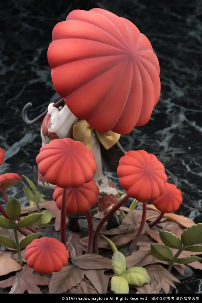 The Mushroom Girls PVC Socha 1/1 No.6 Marasmius Haematocephalus 23 cm fotografii produktu