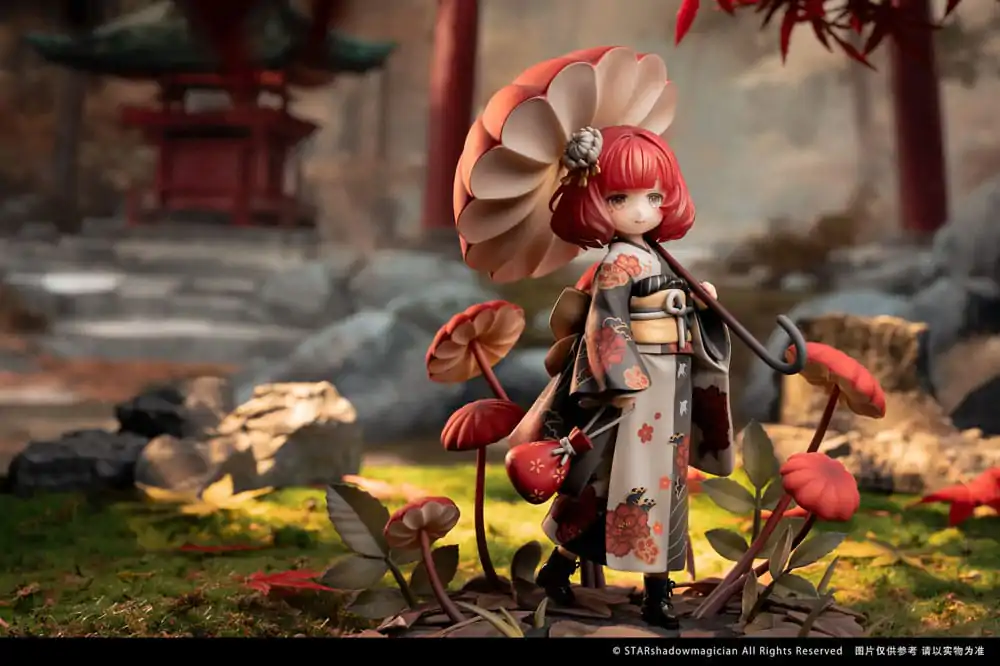 The Mushroom Girls PVC Socha 1/1 No.6 Marasmius Haematocephalus 23 cm fotografii produktu