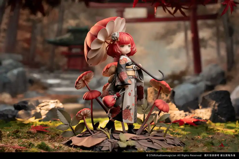 The Mushroom Girls PVC Socha 1/1 No.6 Marasmius Haematocephalus 23 cm fotografii produktu