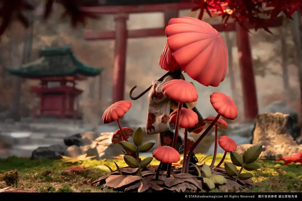 The Mushroom Girls PVC Socha 1/1 No.6 Marasmius Haematocephalus 23 cm fotografii produktu
