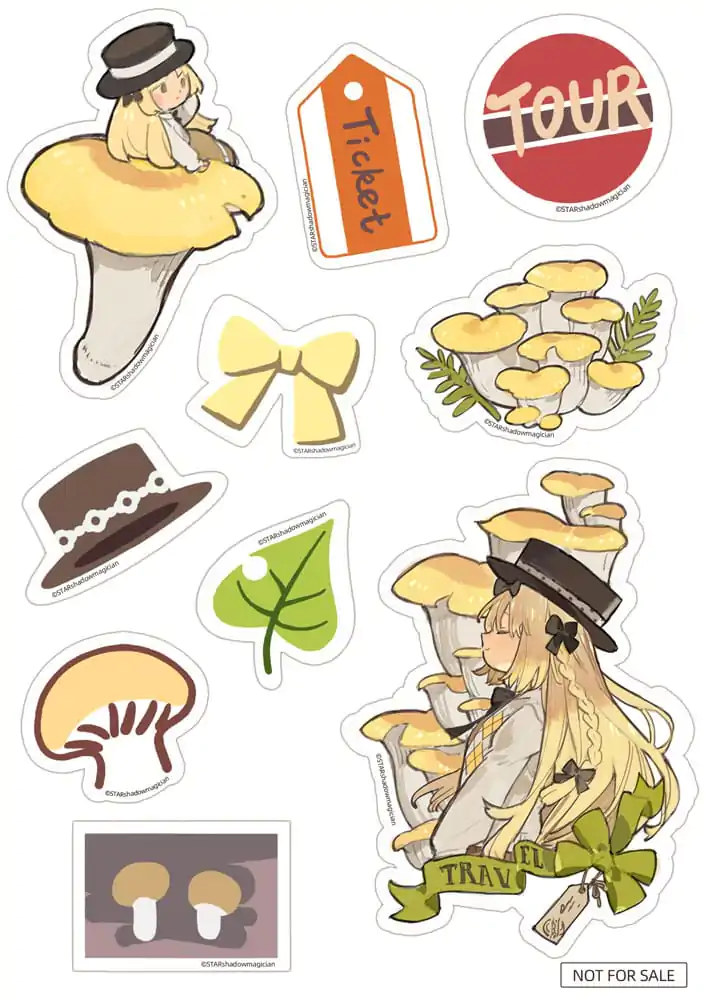 The Mushroom Girls PVC soška 1/1 Series No.3 Pleurotus Citrinopileatus 24 cm fotografii produktu