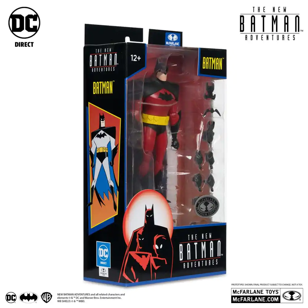 The New Batman Adventure DC Multiverse Akční figurka Batman (Silver) Platinum Edition 18 cm fotografii produktu