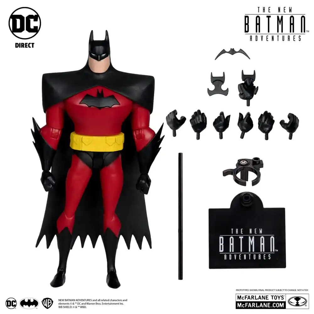The New Batman Adventure DC Multiverse Akční figurka Batman (Silver) Platinum Edition 18 cm fotografii produktu