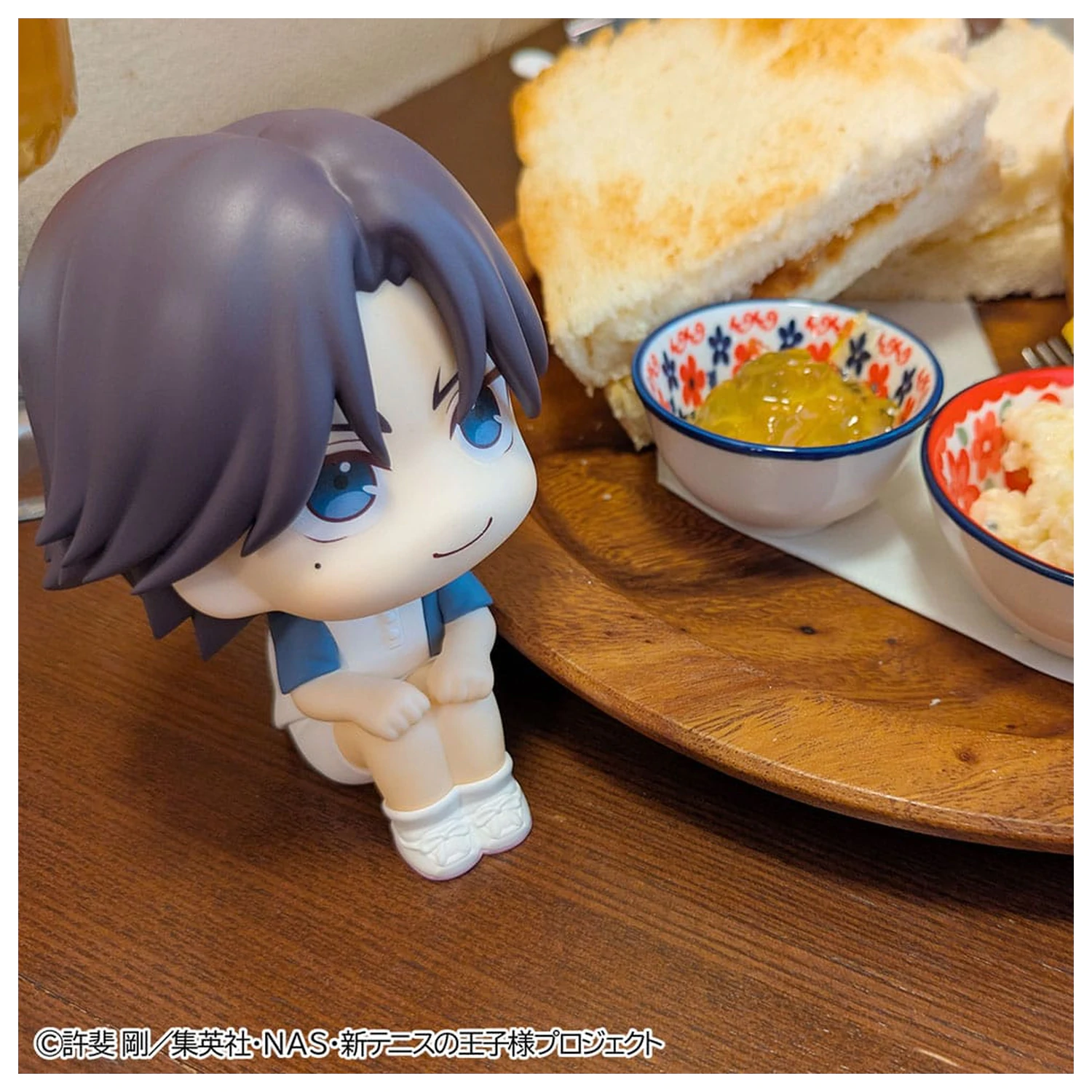 The New Prince of Tennis Look Up PVC socha Keigo Atobe 11 cm fotografii produktu