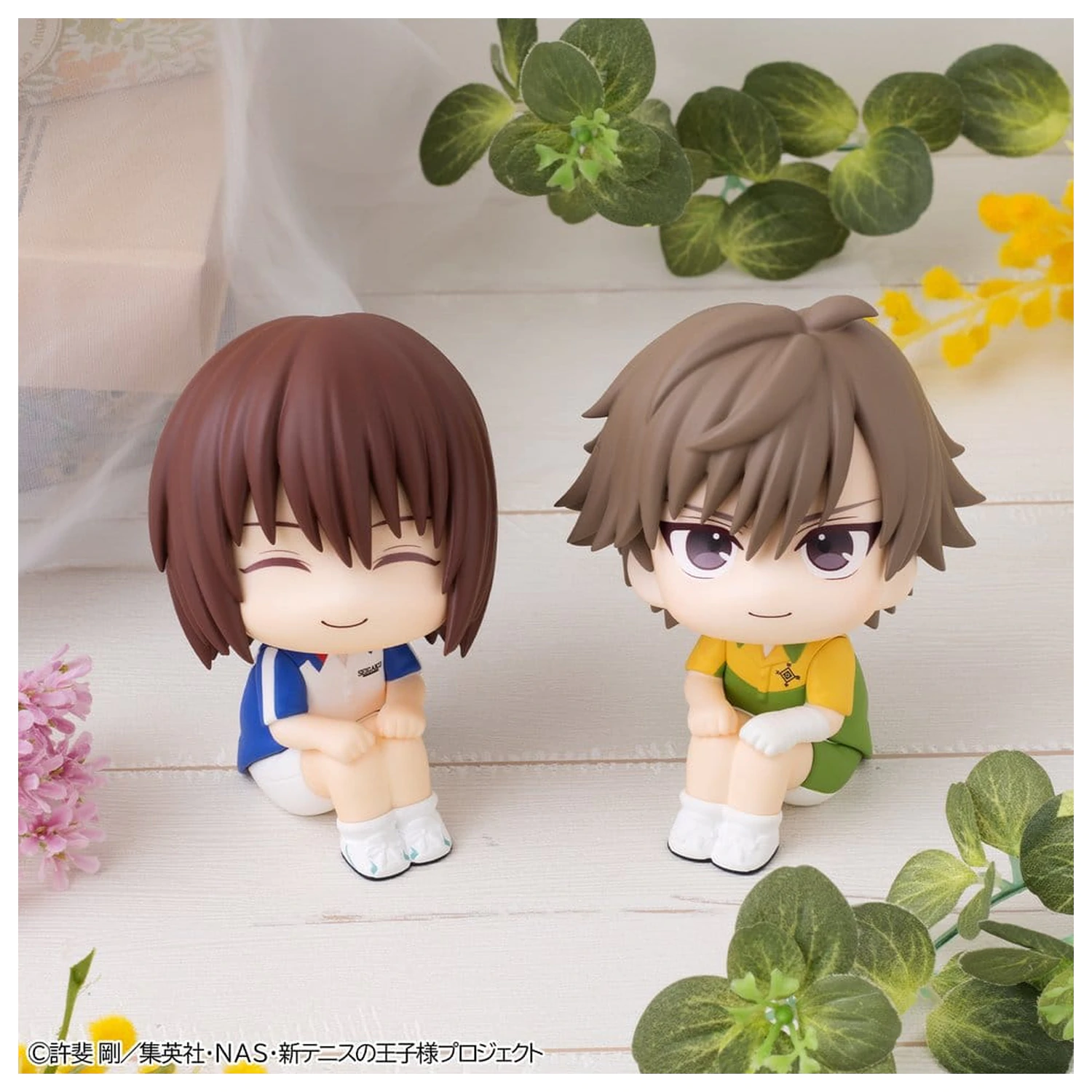 The New Prince of Tennis Look Up PVC figurky 2-balení Shusuke Fuji & Kuranosuke Shiraishi 11 cm (s dárkem) fotografii produktu