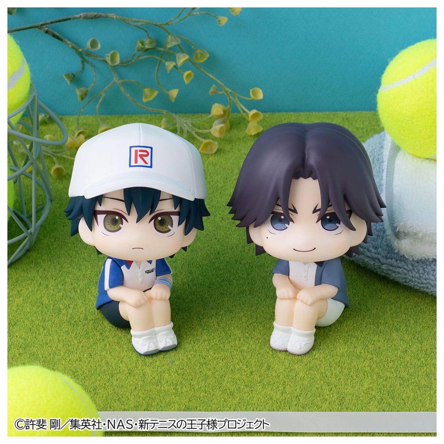 The New Prince of Tennis Look Up PVC sochy Ryoma Echizen a Keigo Atobe Set (s dárkem) 11 cm fotografii produktu