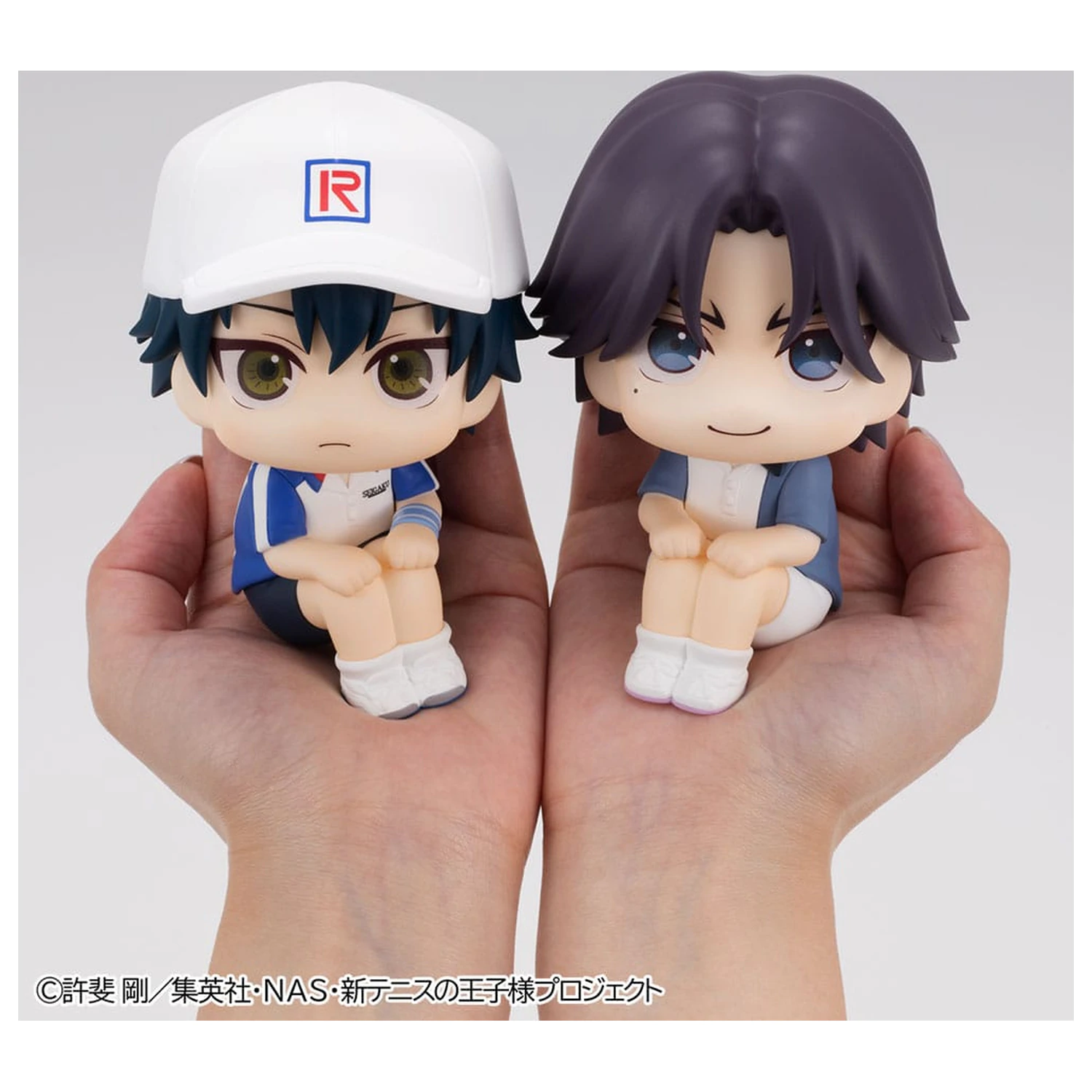 The New Prince of Tennis Look Up PVC sochy Ryoma Echizen a Keigo Atobe Set (s dárkem) 11 cm fotografii produktu
